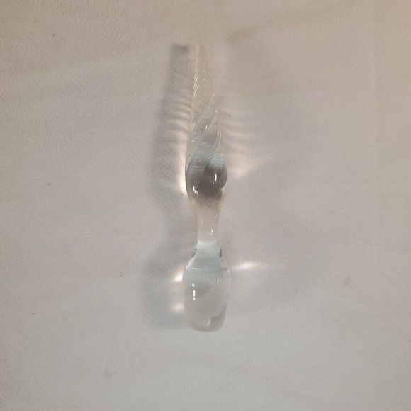 Vintage MCM Italy Empoli Turquoise Blue 14” Ewer Decanter Chipped Stopper RARE - Picture 15 of 16